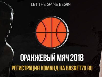 Всероссийский турнир по баскетболу «Оранжевый мяч» пройдет в Городском саду