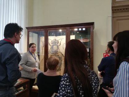 ТИЦ Томска посетил выставку "Меценаты и первые коллекции музеев ТГУ"