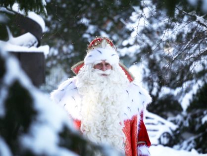 Дед Мороз из Великого Устюга в Томске