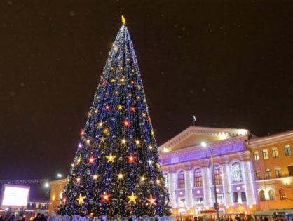7 января встречаем Рождество на пл. Ново-Соборной